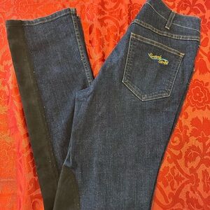Smooth Stride Dark Blue Women's Straight Leg Jeans